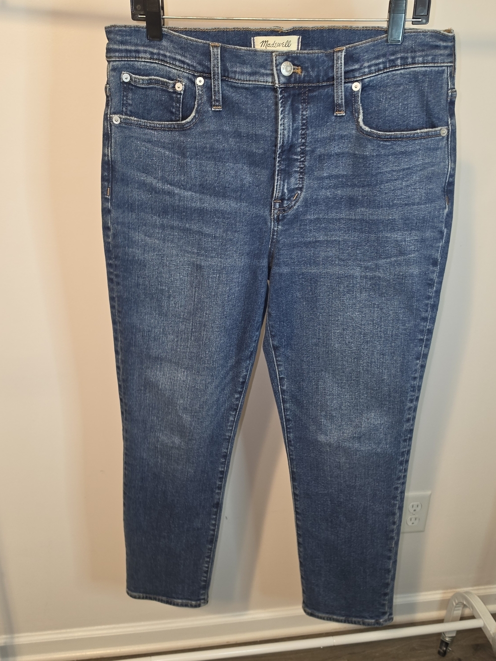 Madewell blue jeans with a relaxed fit #relaxed #denim size 29 petite